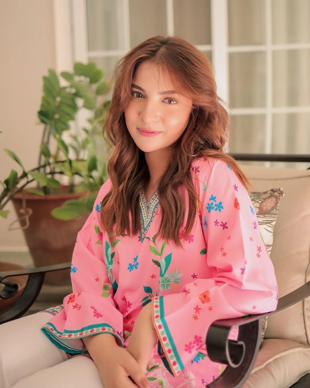 Stylish Women's Stitched Co-Ord Set - Printed Lawn in Pink | 2 Pcs