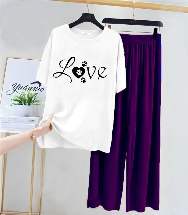 *Product Name*: 2 Pcs Women's Stitched Cotton Jersey Printed Night Suit