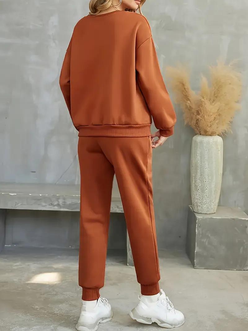 Comfortable Women's Stitched Soft and Shining Fleece Plain Tracksuit
